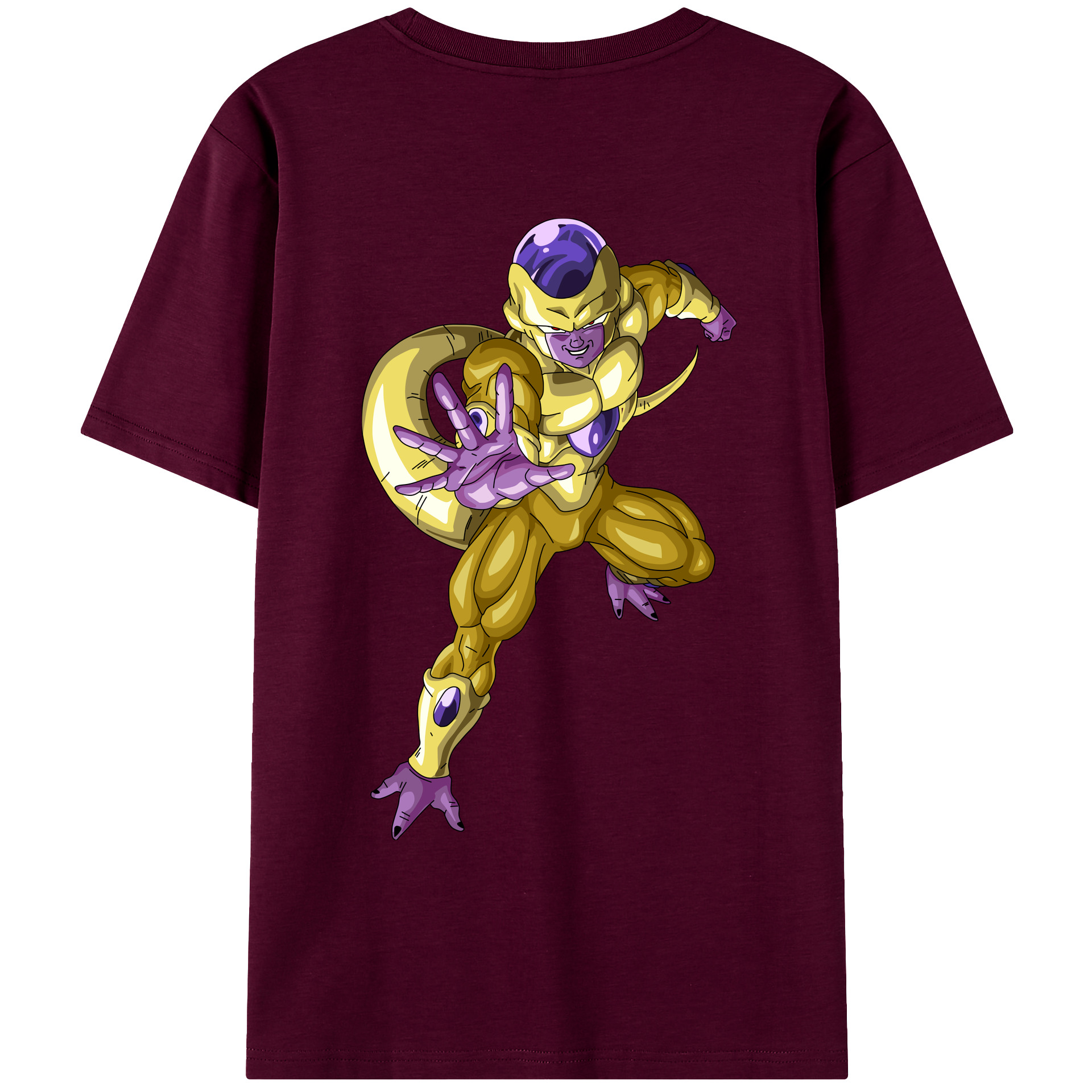（画像用） ドラゴンボール フリーザ DRAGON BALL Frieza レディース半袖Tシャツ(バックプリント)